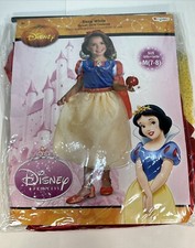 Snow White Princess Dress/costume Size M 7-8 Play Dress Girls Outfit BRAND NEW