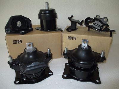 FITS: 2003-2005 HONDA ACCORD - SET OF 6 MOTOR & TRANSMISSION MOUNTS (3.0L,V6,AT)