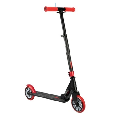 NIJDAM Faltroller Stunt Scooter Stahl Aluminium schwarz rot bis 100 Kg Neu