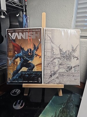 VANISH 1 COVER E 1:25 & SKETCH COVER  1:200 BOTH COVERS BY GREG CAPULLO  2022 .