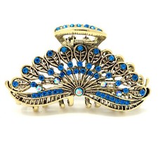 New Sparkly Vintage Metal Women Rhinestones Crystal Hair Claw Clip hair jaws