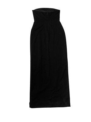 NWT MESHKI Rachel Maxi Split Front Black Dress-sz Large