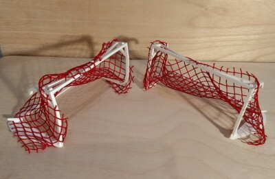 Vintage RARE Subbuteo Football Goals Nets Red & White Collectable | eBay UK