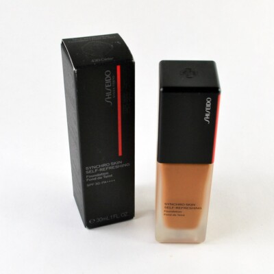 Shiseido Synchro Skin Self-Refreshing SPF30 Foundation 430 CEDAR - 30mL IN BOX