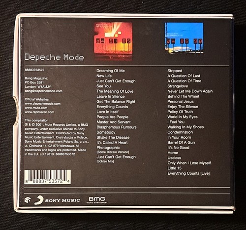 Depeche Mode - The Singles 81-98 Double CD - 第 4/4 張圖片
