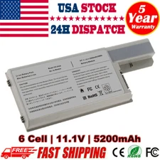Battery for Dell Latitude D820 D830 D531 M4300 M65 312-0393 CF623 DF192 Notebook