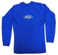Bimini Rash Guard Long Sleeve Unisex Blue Shirt Medium