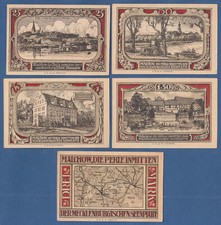 MALCHOW Komplett 5 Werte 1921 fast KASSENFRISCH / aUNC