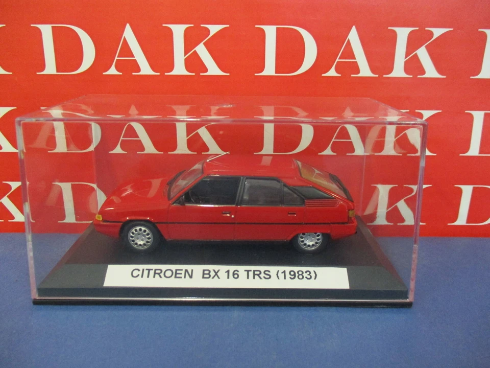 Die cast 1/43 Modellino Auto Citroen BX 16 TRS 1983 - Immagine 4 di 4
