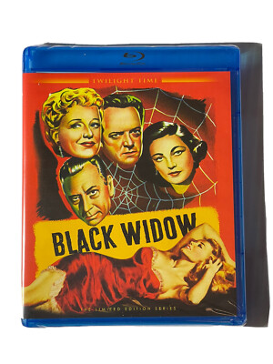 Black Widow Blu-ray Twilight Time Limited Edition Brand New