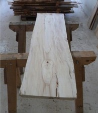 Kastanie Kastanienholz Brett Bohlen Holz Tischplatte Drechselholz,118x30x2,9 cm