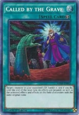 *** CALLED BY THE GRAVE *** 1ST EDITION PRISMATIC SECRET RARE MP19-EN043 YUGIOH!