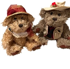 Pickford Bears Rosie & Tanner Brass Button Collection 11” 