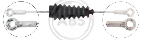 Handbrake Cable A.B.S. K12201 for Mercedes T 300- (W602)/T 200- (W601)/T1-400- (