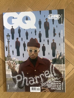 GQ Spain. September 2023 Pharrell Williams Alton Mason Josh O'Connor Hype Issu