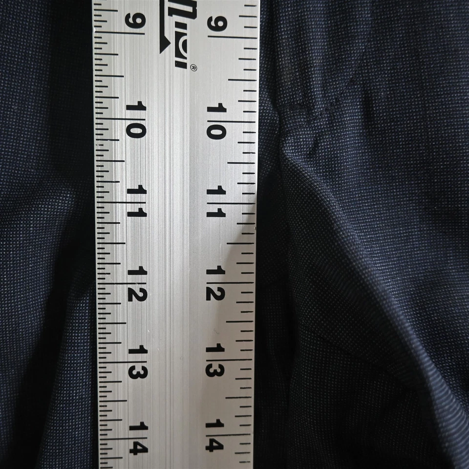 Винтажные мужские штаны Brooks Brothers сделано в США 38x30 темно-синие 100% шерсть - Изображение 3 из 4