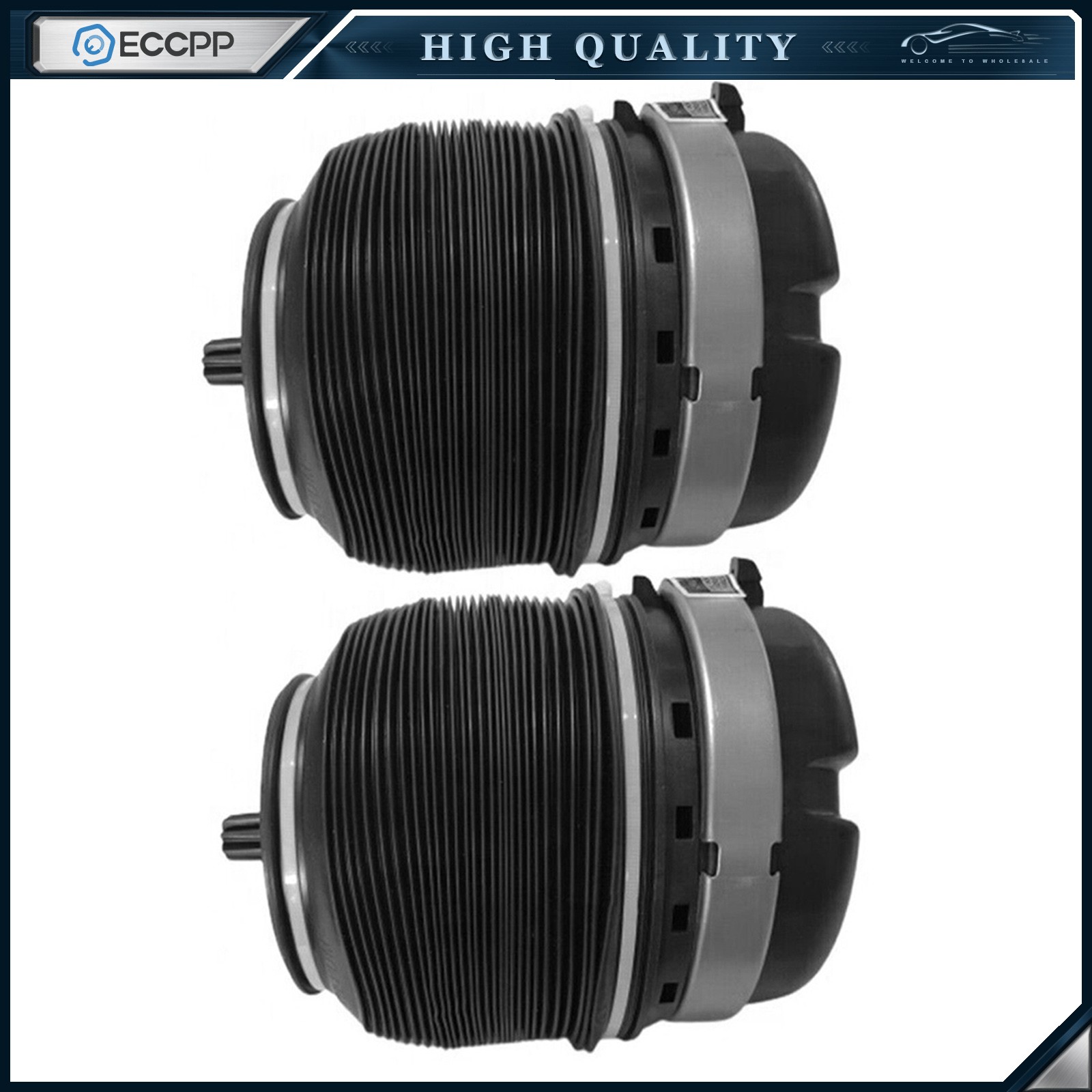 Rear Pair Air Suspension Spring Bag 3Y5616001 For Bentley Mulsanne 6.8L V8 11-16
