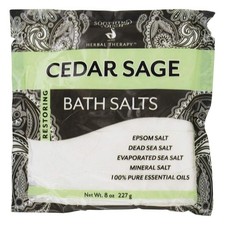 Soothing Touch Cedar Sage Bath Salts, 8 oz