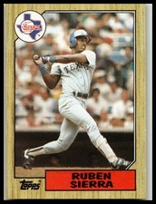 Topps 1987 Topps Ruben Sierra #261 Baseball