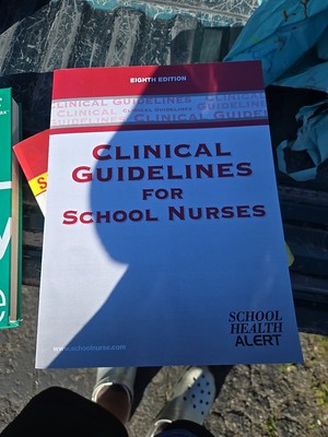CLINICAL GUIDELINES for SCHOOL NURSES 8th Edition 2013 Paperback Good
