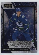 2023-24 O-Pee-Chee Platinum Marquee Rookies Cosmic 64/65 Akito Hirose #298 1my2