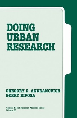 Doing Urban Research (Applied Social Research Buch Sage Publications, Inc
