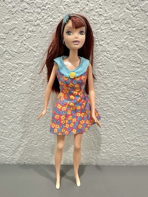 2003 My Scene Hanging Out Chelsea Doll  Barbie Red Hair Not Original Dress Read