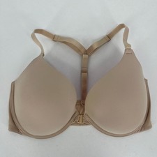PINK Victoria's Secret Bra Women's 36DD Beige Wear Everywhere Push-Up Pigeonnant