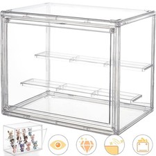 Acrylic Display Case Magnetic Door Clear Display Box Dustproof Box for Figures