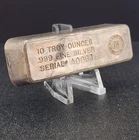 Vintage JW Jack Willis Denver Gold & Silver Exchange 10 oz Silver Bar