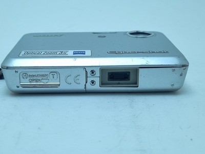 Sony Cyber-shot DSC-T3 5.1MP Digital Camera - Silver for sale