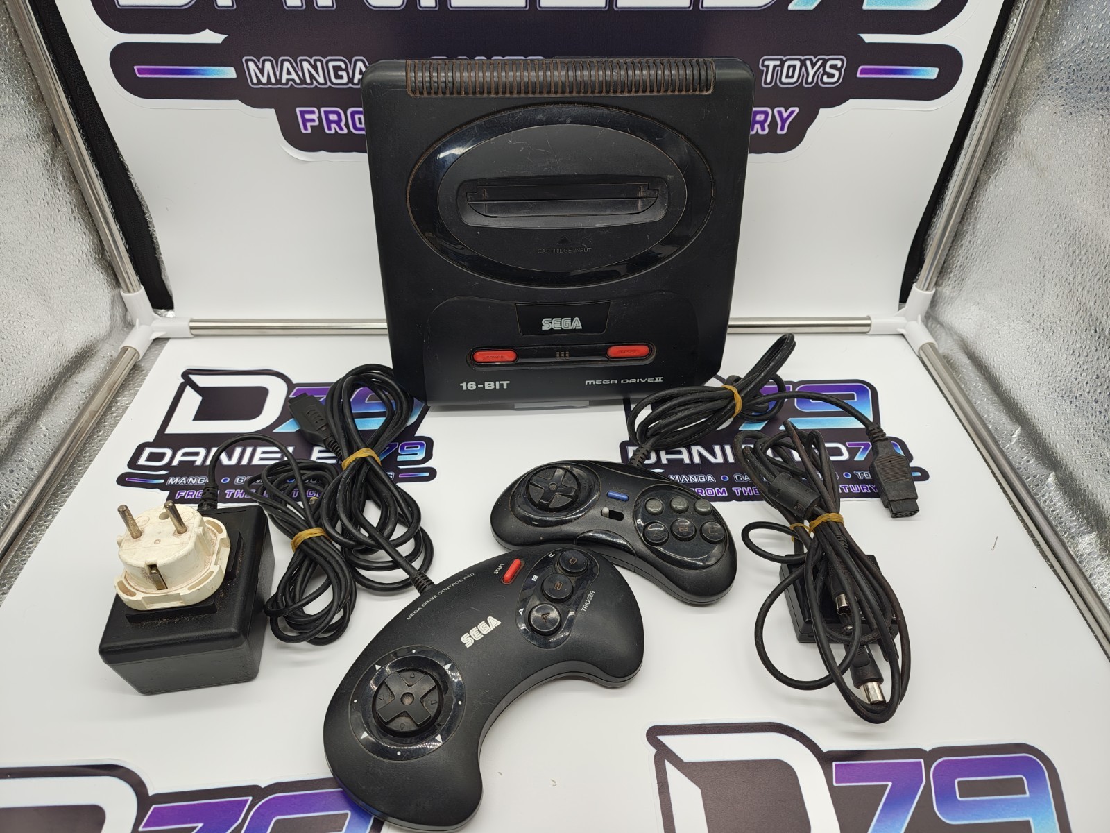 Console Sega Mega Drive 2 - COMPLETA con 2 controller e cavi
