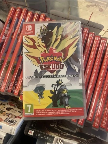 BRAND NEW Pokemon Shield Version + Expansion Pass for Nintendo Switch SEALED DOT