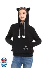 LINYUCHEN Cat Dog Pouch Hoodie Large Pet Pouch Sweatshirt Puppy Kitten Holder
