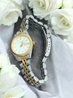 Vintage Pulsar By SEIKO Womens Watch Water Resistant Two-Tone Day/Date V783-X003