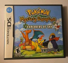 Pokemon Mystery Dungeon Explorers of the Sky (Nintendo DS, 2009) No Manual