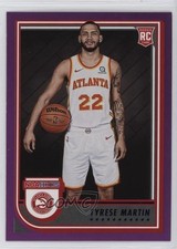 2022-23 Panini NBA Hoops Rookies Purple Tyrese Martin #280 1c3k
