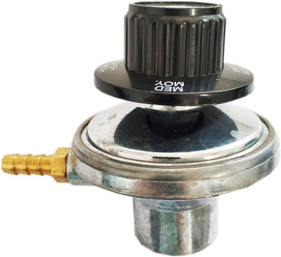 One Pound Propane Tank Low Pressure Adjustable Gas Regulator with 1/4  Barb Hose