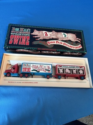 Winross Doubles 1/64 Scale BOB HALE'S World's Fastest Pigs, York Fair 226 Years