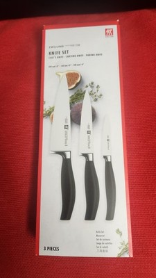 ZWILLING Five Star Messerset 3 tlg. Kochmesser 16 & 20 cm + Spickmesser 10 cm