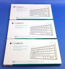 Lot of 3 - Logitech 920-006341 Wired Keyboard w/ Lightning Connector for iPad
