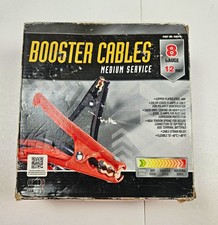 8 Gauge 12 Ft Booster Jumper Cables Battery Jump Start Medium Duty A48