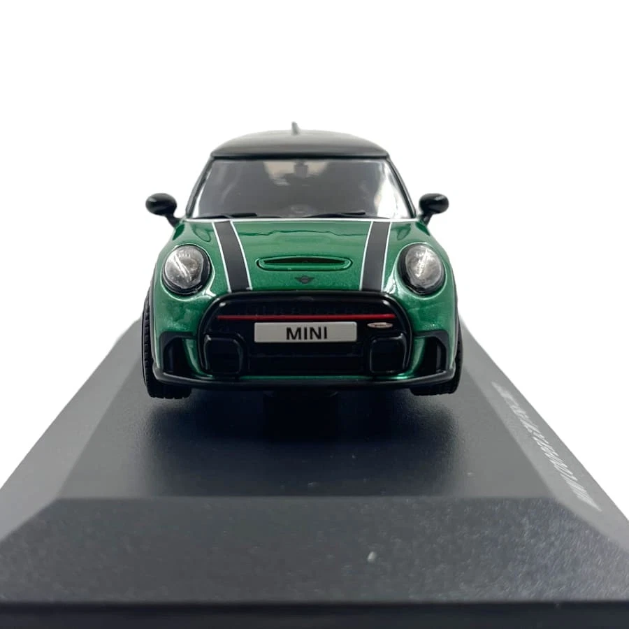 Modellino Auto Solido 1/43 Mini Cooper JCW (F56) 2023 British Racing Green - Immagine 4 di 4