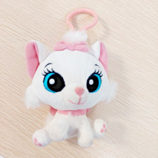 Disney Parks Marie Plush Keychain Aristocats Marie Cat Bag Charm Clip