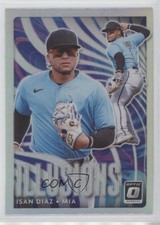 2020 Panini Donruss Optic Illusions Holo Prizm Isan Diaz #OI-4 0n7a