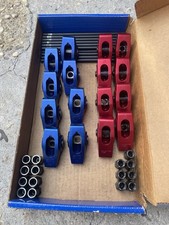 8 Comp Cams 1.6 -38 Stud 8 Lunati 1.65- 716 Stud Alum Roller Rockers For Sbc