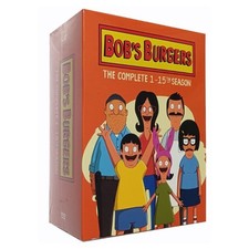 Bob's Burgers The Complete Series Seasons 1-15 DVD Fast Shipping / Sealed USA