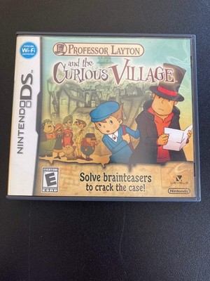 NINTENDO DS Professor Layton and the Curious Village PREOWNED