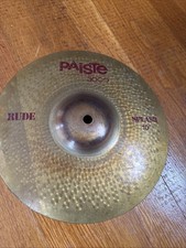 Paiste 3000 Rude 10" Splash cymbal.