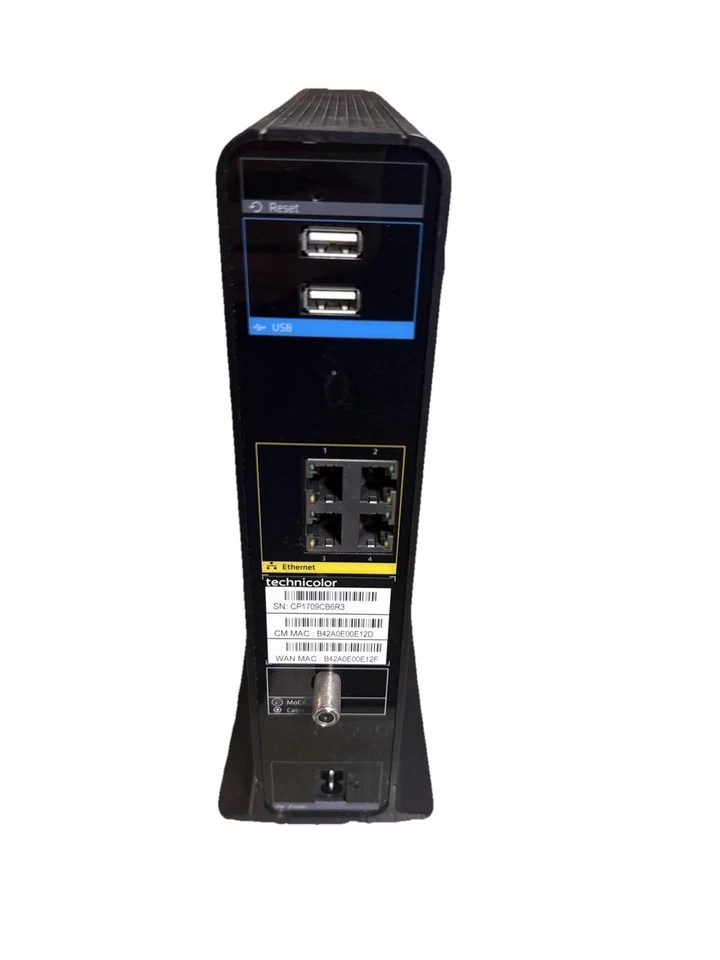 Technicolor TC8715D WiFI Cable Modem with built in router - Image 2 of 2